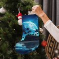 thumbnail image 5 of Sikiie Hawaiian Beach Pirate Moon Christmas Stockings,18 Inches Christmas Stockings Xmas Hanging Stockings for Family Christmas Decorations & Gifts, 5 of 7