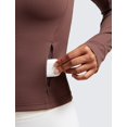 thumbnail image 4 of Campera CRZ YOGA Butterluxe Cintura Largo Completo Taupe XL, 4 of 6