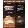 thumbnail image 2 of Lámpara de lectura Lamp Glocusent de 26 LED, recargable, con clip, 2 of 8