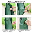 thumbnail image 2 of Enroslu Pack of 2 Tree Watering Bags, 20 Gallon Tree Watering Bags for Trees, Tree Bags Made of Durable PVC Material, Ideal Watering in the Garden, 2 of 6