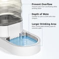 thumbnail image 3 of Dispensador de agua Ciconira Gravity 4.5L para perros y gatos, 3 of 7