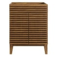 thumbnail image 3 of Modway Render Wooden Bathroom Vanity Cabinet in Walnut Finish, 3 of 8