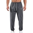 thumbnail image 6 of DDAPJ pyju Men's Mesh Jogger Sweatpants Lightweight Quick Dry Athletic Pants with Pockets for Workout, Running, Outdoor Sports Dark Gray M, 6 of 6