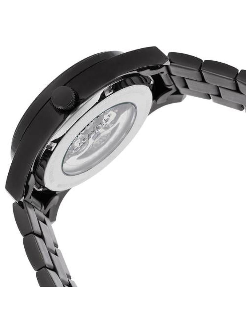 Caravelle Men's 45A121 Gunmetal Finish Automatic Watch - Walmart.com
