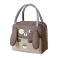 thumbnail image 2 of Cloth Insulated Bag Small Lunch Bag Portable Meal Bag Thick Lunch Bag Student Portable Insulated Lunch Box,bento case, 2 of 5