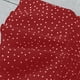 thumbnail image 5 of Tops de Color Sólido para las Mujeres Blusas de Cuello en V Manga Corta Plisada, Botón de Moda Casual, 5 of 7