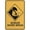 Warning Sign 1, variant on Caution Beach Closed Dangerous Conditions Sign Signs Outdoor, Uv Printed Aluminum 8"x12" In, Weatherproof And Security Signs For Home Or Business