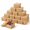 24, variant on 48 Mini 3.9 Inch Square Paper Mache Craft Boxes With Lids For DIY And Gifting