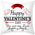 thumbnail image 2 of Housse de Coussin en Coton pour la Saint-Valentin Canapé Taille C, 2 of 2