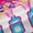 Pink Blue H, variant on Erosebridal Ice Cream Baseball Print Black Out Curtains For Kids,Boys Sport Theme Personalized Initial L Curtains Pack of 2 (42x63 Each)