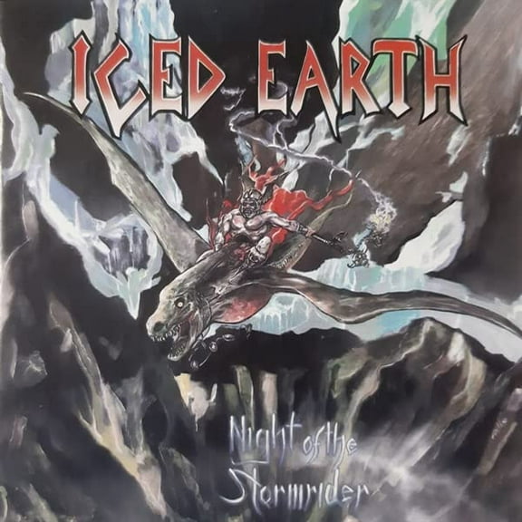 Iced Earth Night of the Stormrider (Black Vinyl LP) (Vinyl Record)