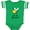 Football Green and White, variant on Inktastic I'm the Queen Cute Queen Bee Boys or Girls Baby Bodysuit