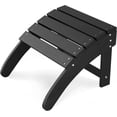 thumbnail image 1 of Repose-pieds Ottoman Adirondack en HDPE pour Chaise Adirondack, Tabouret Repose-Pieds d'Extérieur en Résine Résistant aux Intempéries pour Porche, Piscine, Cour Arrière, 1 of 1