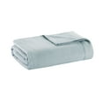 thumbnail image 3 of Madison Park Egyptian Cotton Lightweight Blanket, King - Light Blue, 3 of 7