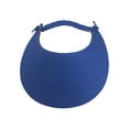 thumbnail image 2 of Top Headwear Fabric Foam Visor - Royal, 2 of 2