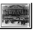 thumbnail image 2 of Historic Framed Print, [Crowd at inauguration of Theodore Roosevelt, with Naval cadets in foreground], 17-7/8" x 21-7/8", 2 of 9