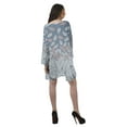 thumbnail image 6 of Moomaya Casual Dresses Women Rayon Womens Long Sleeve Mini Dress, 6 of 6