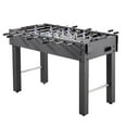thumbnail image 3 of 48 Inch Foosball Table for Indoor Use - Complete Home Soccer Set with 2 Balls, Score Keeper, Dual Cup Holders for Family Game Room, 3 of 11