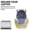 thumbnail image 3 of JWorld Amacok Clear Mini Backpack for Teenager, Transparent PVC, Multicolor, 3 of 7