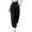 Black 1, variant on Vynhevius Women's High Waist Jogger Pants Pockets Gathered Ankle Stretchy Casual Yoga Lounge Trousers