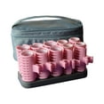 thumbnail image 3 of 10 Uds rulos de pelo calentados rizadores eléctricos calentados Waver, calentamiento rápido, peluquería, termostato de 160  degreeC tubo de pelo rizador de modelo actualizado, 3 of 8