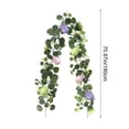 thumbnail image 3 of RBCKVXZ 6 FT Artificial Easter Garland, Decorations Vines for Stairs Fireplace Window Wall, Eucalyptus Garland for Holiday Table Mantle Decor, 3 of 9