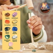 BBC Earth Excavate & Discover Gemstone Dig Kit, Kids STEM Geology Excavation Set for Boys and Girls, Ages 6+