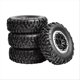 thumbnail image 3 of 4pcs Tire Wheel for MN D90 91 96 99 99S WPL B14 B24 C14 C24 C34 C44 LDRC LD1297 LD1299 RC Car Upgrad, 3 of 5