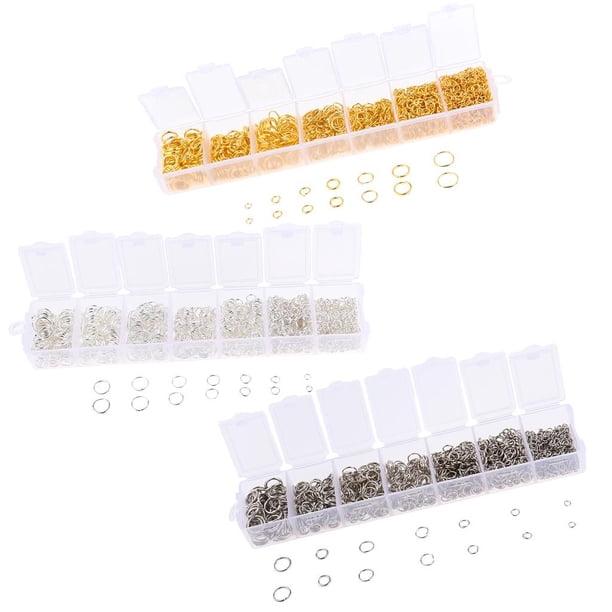 10 Anillos De Salto Elásticos De Plata 925 - Diámetro 5 Mm, Hipoalergénicos, Para Joyería DIY
