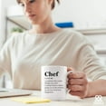 thumbnail image 4 of Chef Definition Mug Chef Gifts Cook Sous Chef Pasty Baker Baking Baking Gifts Culinary Student Teacher Head Chef Cooking Lovers Ceramic Mug 11 oz White, 4 of 8