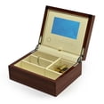 thumbnail image 3 of Ultra-Modern 18 Note Hi Gloss S.A. Wood Finish 5" LCD Video Jewelry Box - Over 400 Song Choices - Blue Danube. The (Strauss), 3 of 4
