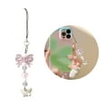 thumbnail image 2 of Bottone Handmade Bowknot Pendant Phone Charm Hang1ng Rope Heart Beaded Phone Chain Strap Bag Decoration Lanyard Keychain Accesso, 2 of 7
