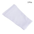 thumbnail image 3 of Size S Soccer Shin Guard Socks, Breathable Sleeves for Running, White 2 Pack, 3 of 5