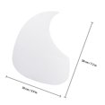 thumbnail image 2 of Moluckfu 1Ud Guitarra Pickguard Transparente De Pet Protector Resistente Antiarañazos Fácil De Usar, 2 of 8