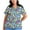 Blue, variant on Aayomet Womens Tops Casual Shirts for Women Love Heart Printed Shirts Short Sleeve Graphic Tees Tops,Yellow 4XL