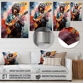 thumbnail image 4 of Designart "Bohemian Rhapsody Bohemian Art" Music Metal Art Living Room, 4 of 5