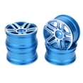 thumbnail image 4 of Cubo de llanta de rueda Zulema 4 piezas 1/10 Crawler Azul de aleación de aluminio, 4 of 7
