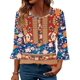 thumbnail image 1 of Camiseta tipo túnica Blingfit para mujer, casual, holgada, modelo H2025 S, 1 of 5