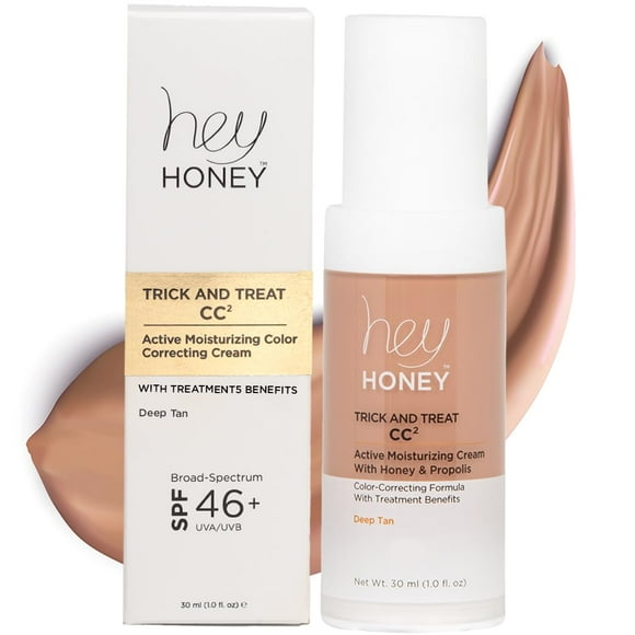 CC Cream Hey Honey Trick and Treat, SPF 46, 30 ml, bronceado profundo