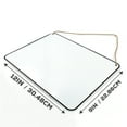 thumbnail image 3 of ArtSkills Set of White Enamel Metal Plaques for Signs & Wall Décor for Adults, 12” x 9”, 3-Pack Craft Kit, 3 of 5
