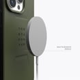 thumbnail image 5 of UAG iPhone 15 Pro Max Case 6.7" Civilian Olive Drab Built-in Magnet Compatible with MagSafe Charging Rugged Military Grade Dropproof Protective Cover by URBAN ARMOR GEAR, 5 of 9