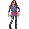 thumbnail image 1 of Starry Skelly Costume - Girls - M, 1 of 7