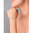 thumbnail image 4 of Pulsera Aro Flor Diamantes Naturales Oro Sólido 14k, 4 of 5