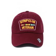ChoKoLids Strip Club Veteran Snapback Dad hat - Flat Visor Baseball Cap Dad hat