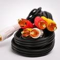 thumbnail image 5 of Composite A/V Cable 100 Feet 2 x 2 RCA3MM-RWY-6 By FireFold, 5 of 5