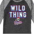 thumbnail image 3 of Major League - Wild Thing - Toddler And Youth Raglan Graphic T-Shirt, 3 of 5