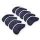 thumbnail image 4 of Cubiertas para cabezas de palos, 9 piezas/juego de cubiertas para cabezas de palos de golf, cubiertas para cabezas de hierro para palos de golf, elegantes y modernas, 4 of 9