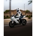 thumbnail image 3 of Funda de casco de moto en carbono Moto Gear Panda, 3 of 4
