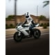 thumbnail image 3 of Funda de casco de moto en carbono Moto Gear Panda, 3 of 4