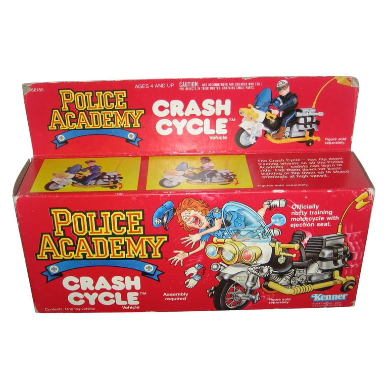 Police Academy Kenner Crash Cycle (1989) Vintage Toy Vehicle